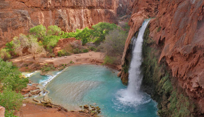 Havasu Falls, Havasupai Native Reservation